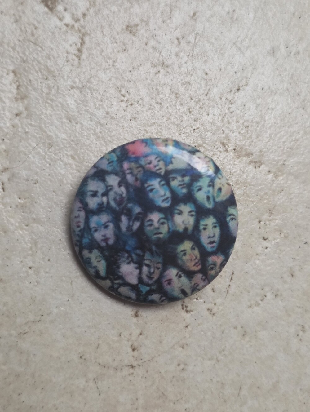 "It Happened In November" Famous Art Piece Depicted On Pinback Button